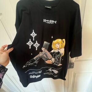 Death Note Misa Graphic T-Shirt by Civil Regime - Black